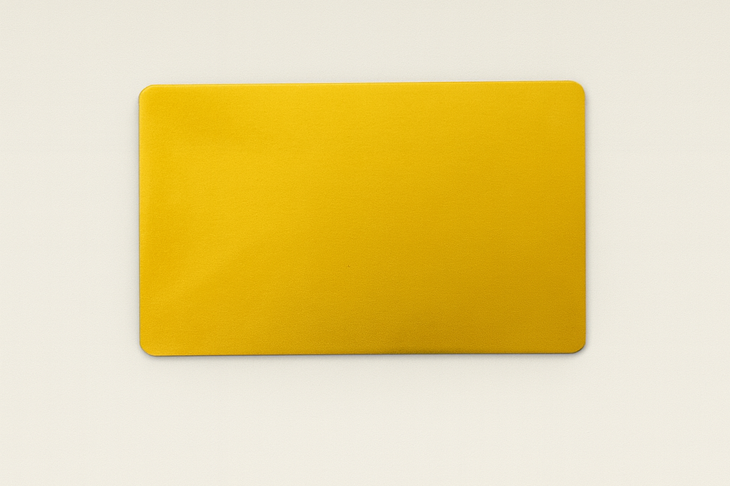 Exklusive Metall-Visitenkarten mit eigenem Design